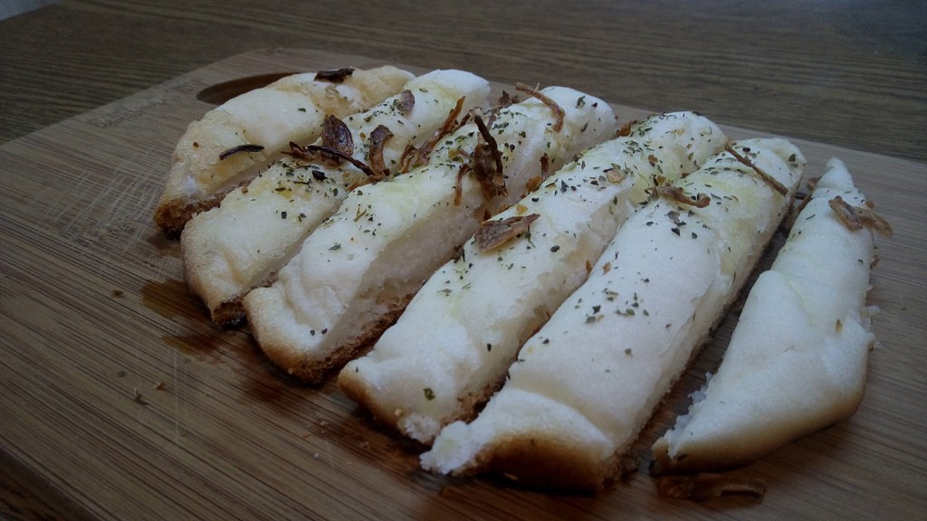 Homemade breadsticks with great fluffy texture