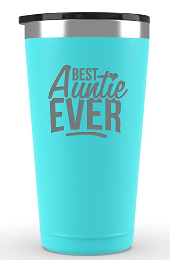 Best Auntie Ever stainless-steel tumbler