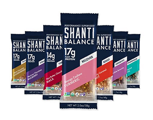 Super healthy Shanti Balance GF snack bars