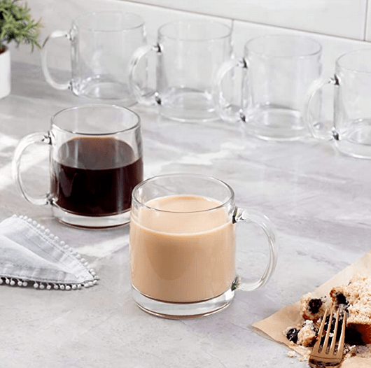 Luminarc 13-ounce Nordic glass mug