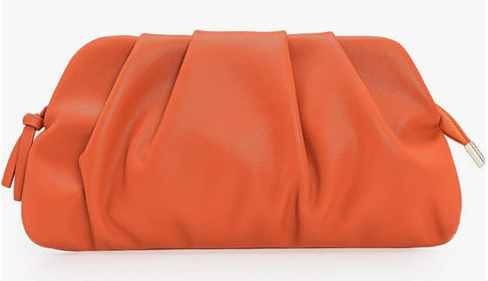 Elegant clutch purse to complement a stylish dress or a dressy ensemble 